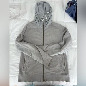 lululemon athletica Gray Zip Up Sweater